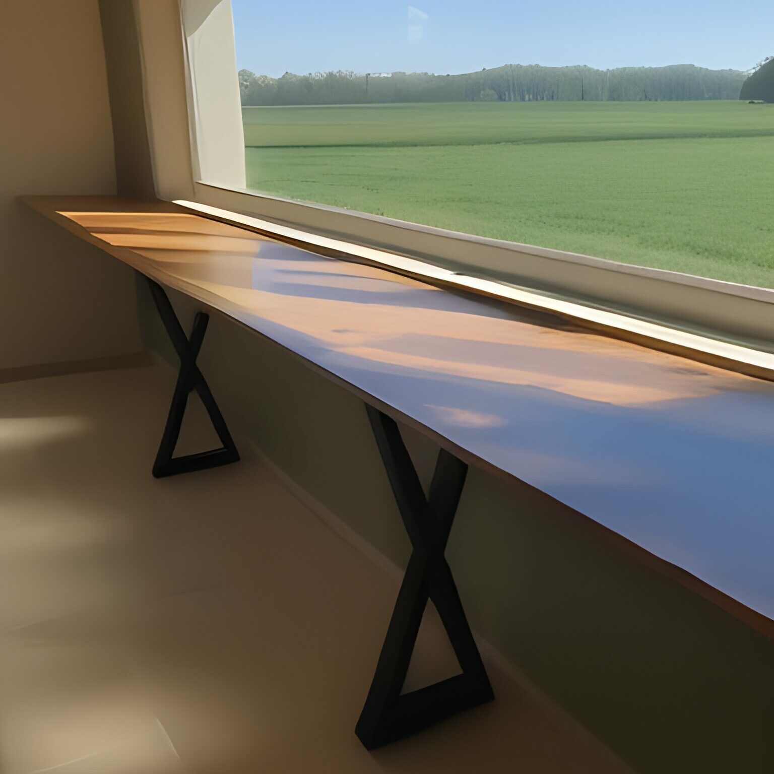 TABLE EPOXY VIGNOBLE